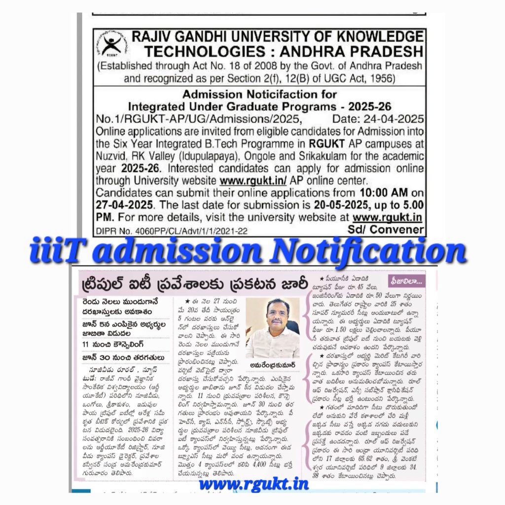 IIIT-Admissions